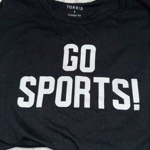 Torrid Charcoal Classic Fit Tee